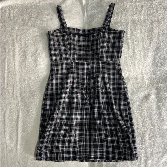 Forever 21 Vintage Plaid Bodycon Dress - Picture 2 of 6